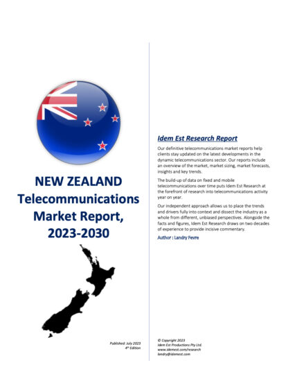 New Zealand Telecommunications Market Report, 2023-2030