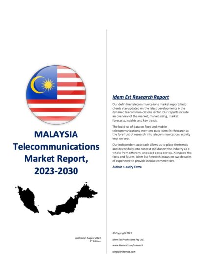 Malaysia Telecommunications Market Report, 2023-2030