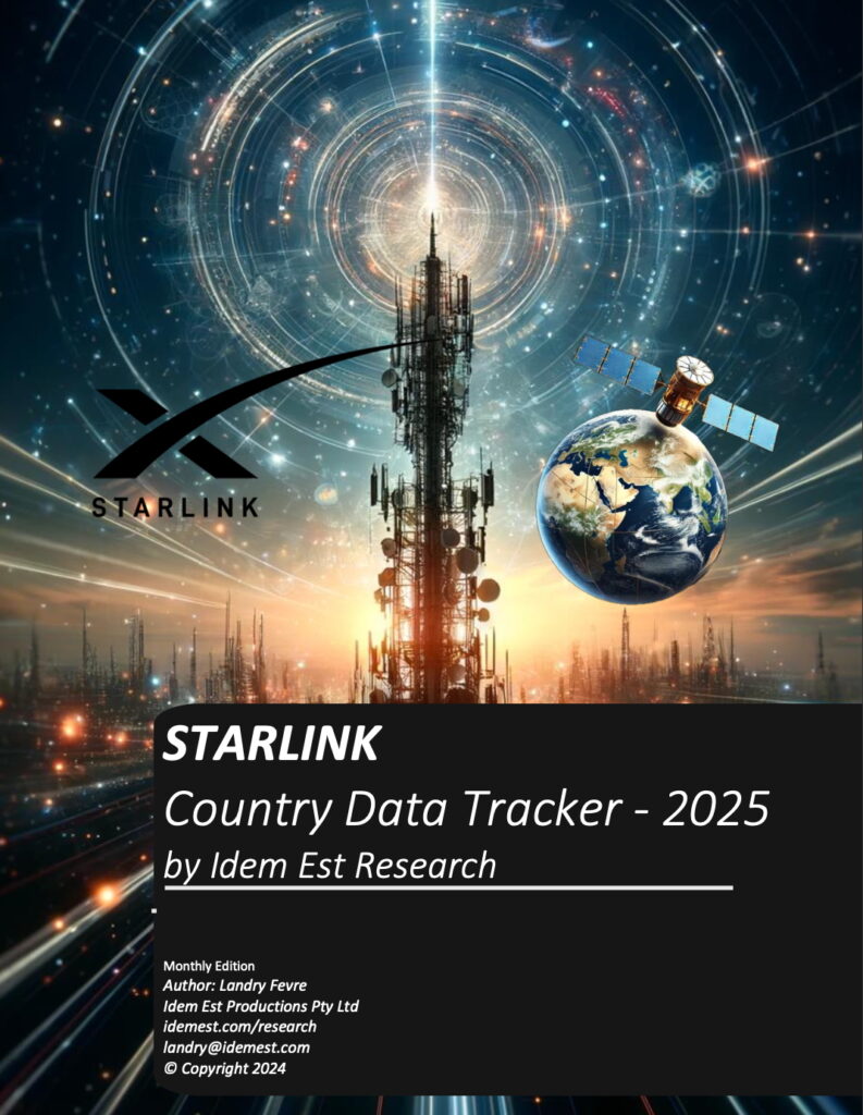 Starlink Subscribers by Country Data Tracker 2025
