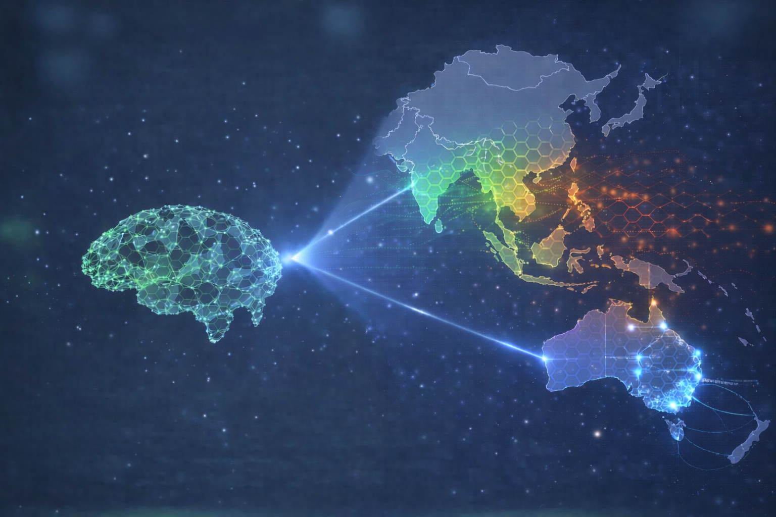 AI demand and connectivity atlas map and workload forecast